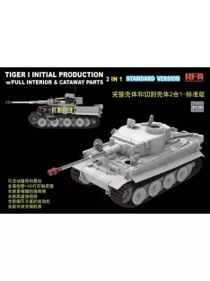   Rye Field Model - Tiger I initial prod. interior-cutaway (STANDARD)