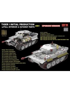   Rye Field Model - Tiger I initial prod. interior-cutaway (UPGRADE)