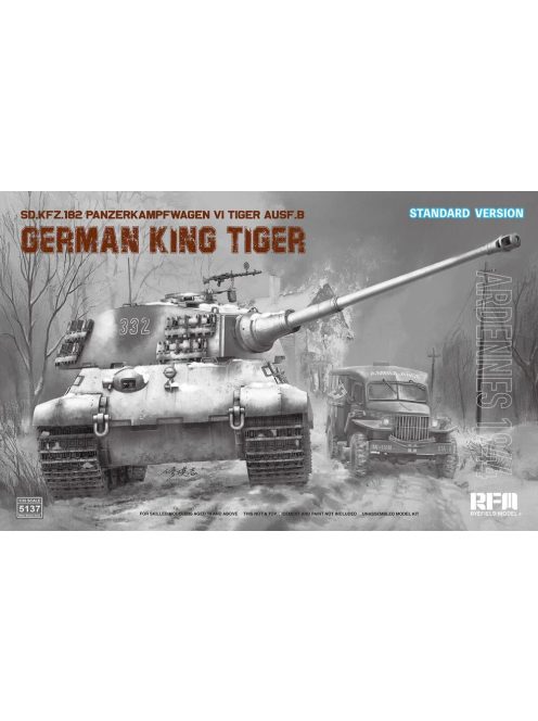 Rye Field Model - German King Tiger Pz.Kpfw. VI Ausf. B Standard Version