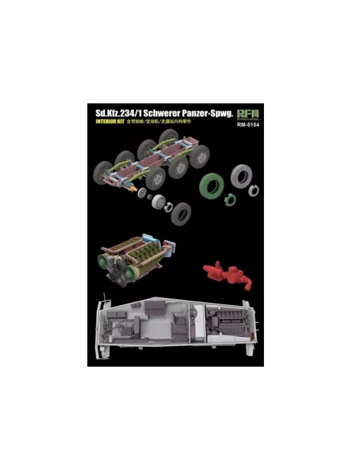 Rye Field Model - Sd.Kfz. Schwerer Panzer-Spwg. Interior Kit