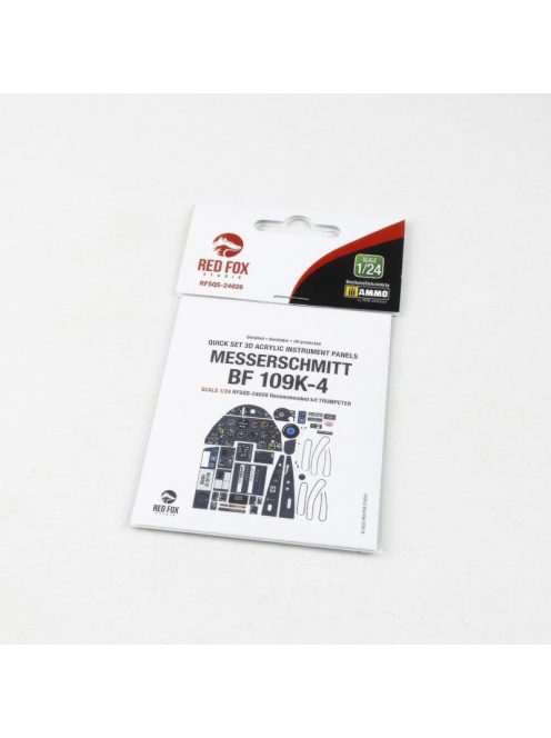 Red Fox Studio - Red Fox Studio 1/24 Messerschmitt Bf 109K-4 (for Trumpeter)