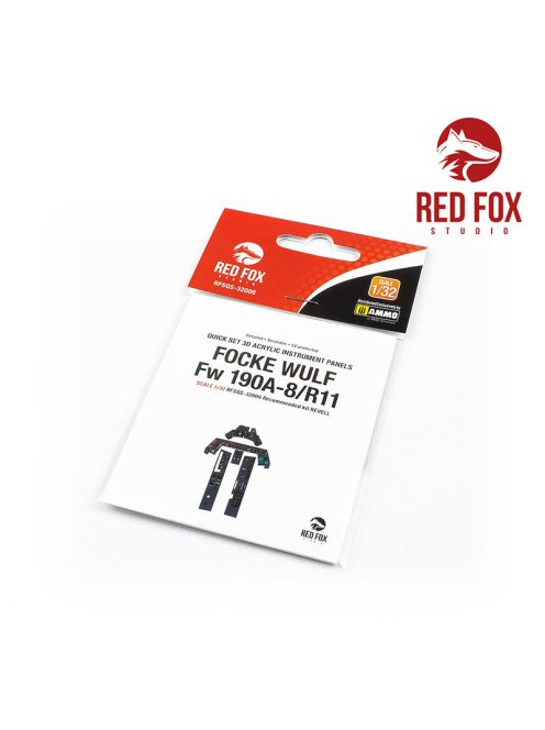 Red Fox Studio - 1/32 Focke-Wulf Fw190 A-8/R11 (for Revell kit)
