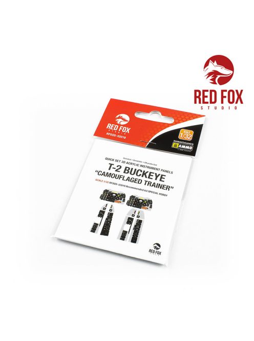 Red Fox Studio - 1/32 T-2 Buckeye Camouflaged Trainer (for Special Hobby kit)