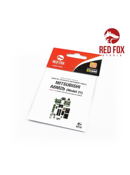 Red Fox Studio - 1/32 Mitsubishi A6M2b Zero Fighter (Model 21) (for Tamiya kit)