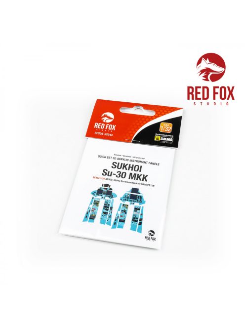 Red Fox Studio - 1/32 Sukhoi Su-30 MKK Flanker G (for Trumpeter kit)