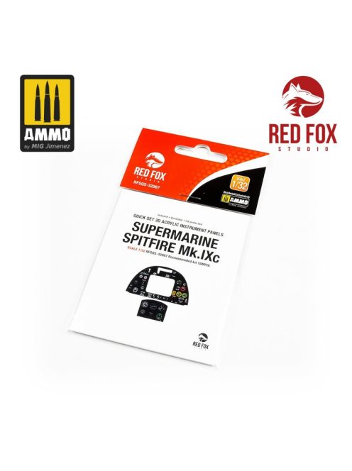 Red Fox Studio - Red Fox Studio 1/32 Supermarine Spitfire Mk.Ixc (for Tamiya)