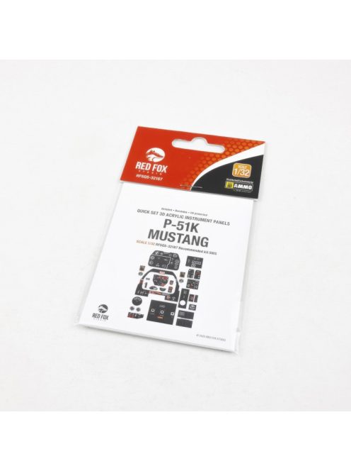 Red Fox Studio - Red Fox Studio 1/32 P-51K Mustang (for SWS)