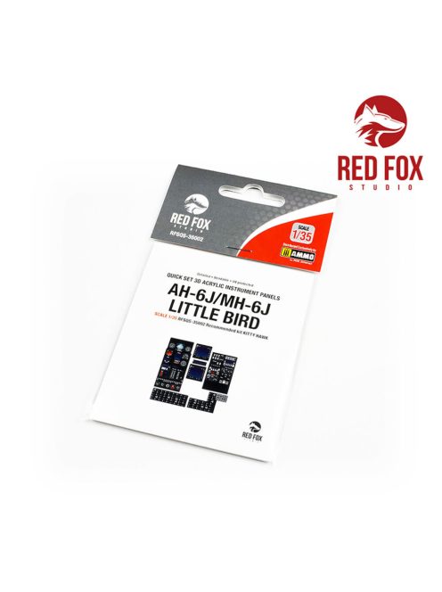 Red Fox Studio - 1/35 AH-6J / MH-6J Little Bird (for Kitty Hawk Kit)