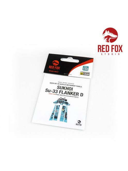 Red Fox Studio - 1/48 Su-33 Flanker D (for Kinetic kit)