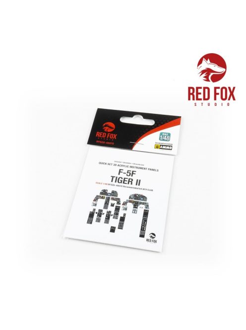 Red Fox Studio - 1/48 F-5F Tiger II (for AFV Club kit)