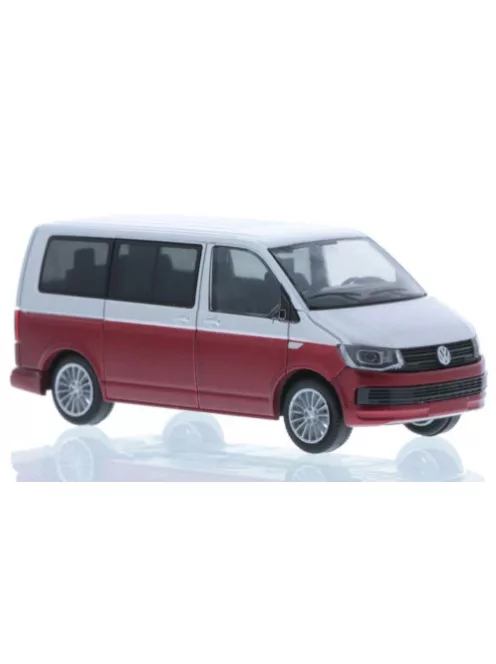 Rietze - VW T6, silber/rot, 1:87