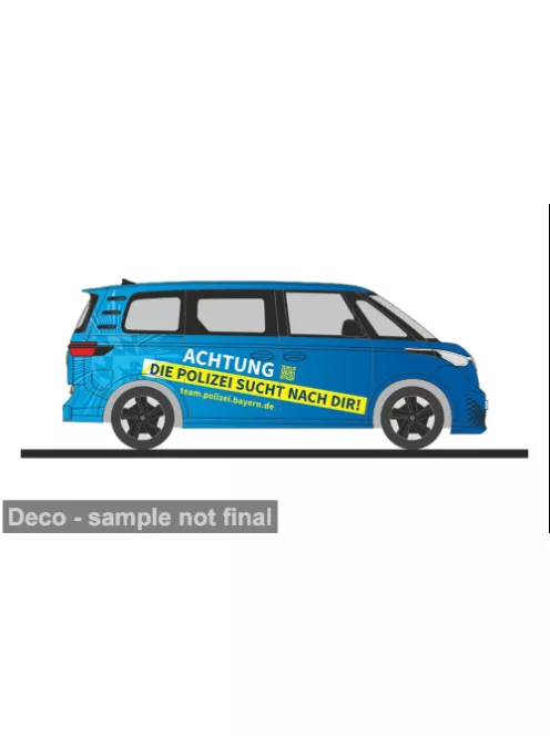 Rietze - VW ID.Buzz People, Nachwuchswerbung Polizei Bayern, 1:87