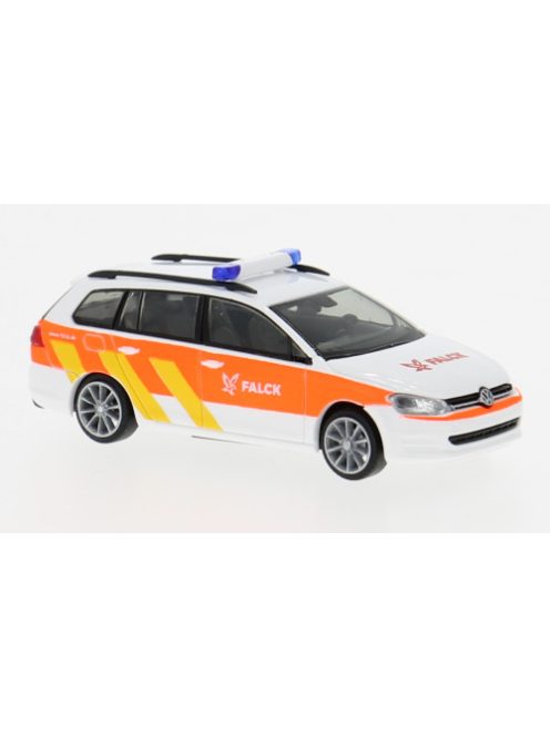 Rietze - VW Golf 7 Variant, Falck Rettungsdienst Hamburg, 1:87