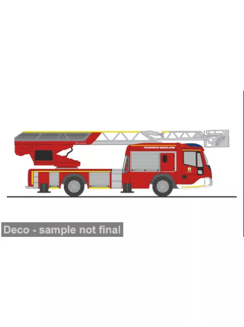 Rietze - Magirus DLK 32 n.B., Feuerwehr Mindelheim, 1:87