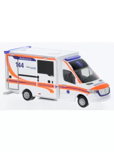   Rietze - Wietmarscher Ambulanzfahrzeuge RTW, 2018, Ambulance Luzern (CH), 1:87