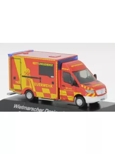   Rietze - Wietmarscher Ambulanzfahrzeug - Design RTW 2018 Rettungsdienst BF Trier
