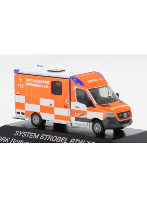 Rietze - System Strobel RTW, 2018, DRK Offenbach / Main, 1:87