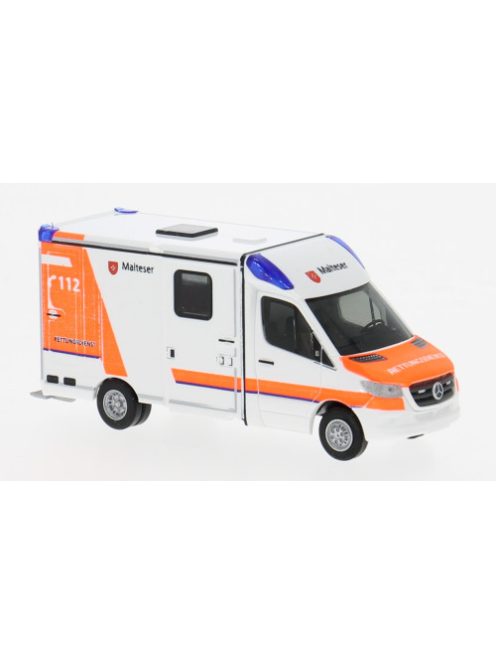 Rietze - System Strobel RTW, 2018, Malteser Simmerath, 1:87