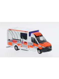   Rietze - Wietmarscher Ambulanzfahrzeuge RTW, 2018, Eigenbetrieb Rettungsd. Kreis Offenbach, 1:87