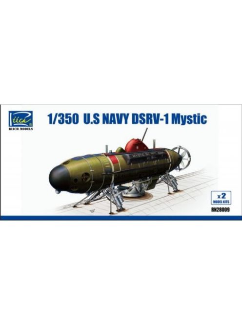 Riich Models - U.S.NAvy DSRV-1 Mystic(Model Kits X2)