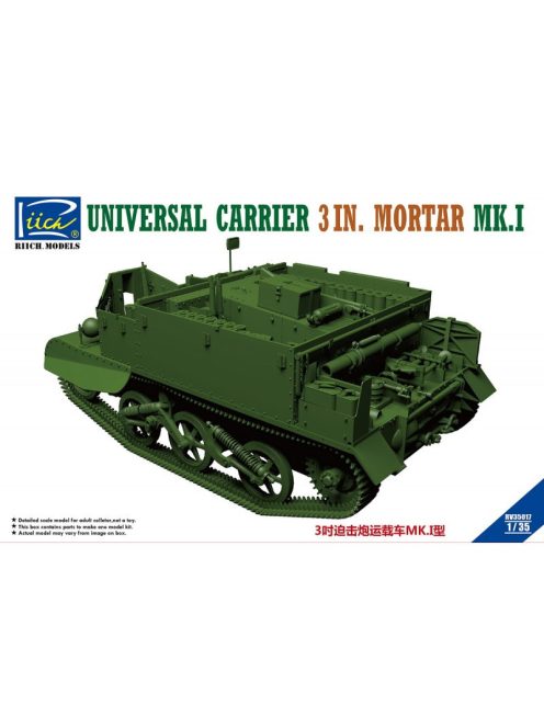 Riich Models - Universal Carrier 3 in. Mortar Mk.1