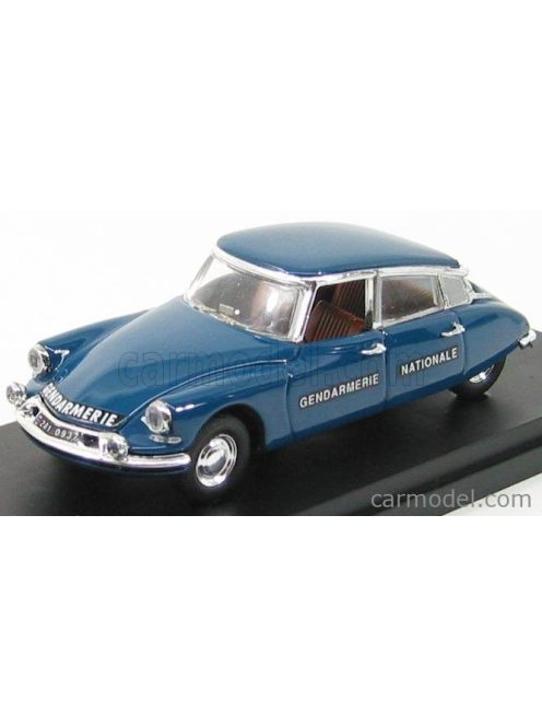 Rio-Models - Citroen Ds19 Gendarmerie - Police 1965 Blue