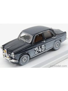   Rio-Models - Alfa Romeo Giulietta N 249 Rally Montecarlo 1963 Nielsen - Dirty Version Blue