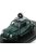 Rio-Models - Volkswagen Beetle Maggiolino Wiesbaden Police Speed Control 1957 Black