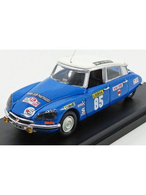 Rio-Models - CITROEN DS21 N 85 WINNER RALLY PORTUGAL 1969 ROMAOZINHO - JOCAMES BLUE WHITE