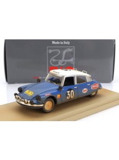   Rio-Models - CITROEN DS19 (dirty and night version) N 30 RALLY EAST AFRICAN SAFARI 1965 BOB NEYRET - JACQUES TERRAMORSI BLUE WHITE