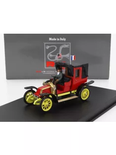   Rio-Models - RENAULT AG1 TAXI DE LA MARNE WITH DRIVER 1914 RED YELLOW