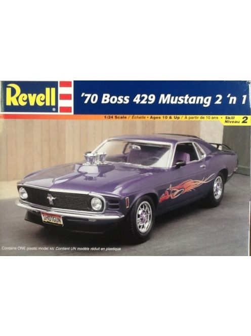 Revell Monogram - 1970 Boss 429 Mustang 2 in 1