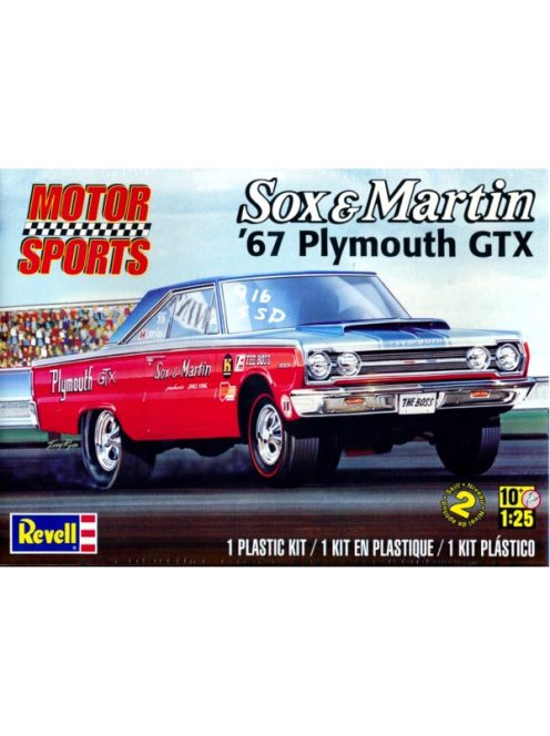 Revell Monogram - Sox & Martin 1967 Plymouth GTX