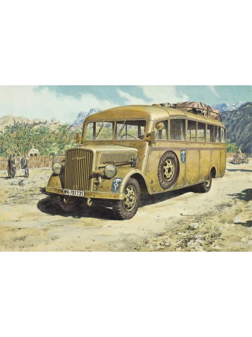 Roden - Opel Blitz Omnibus  model W.39 Ludewig-built, late