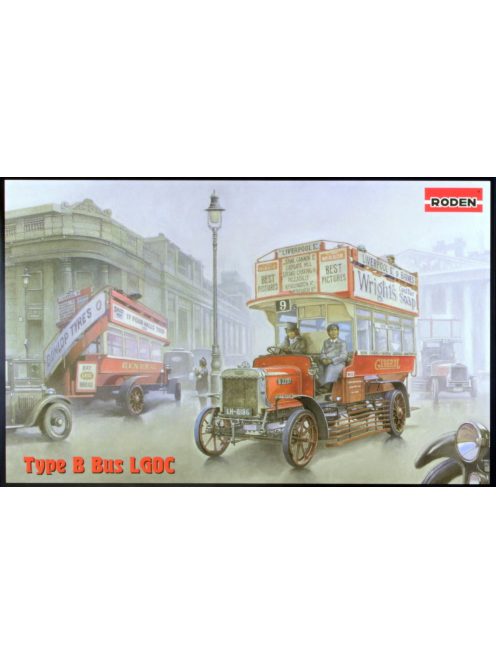Roden - Type B Bus, LGOC, London, Early 1914