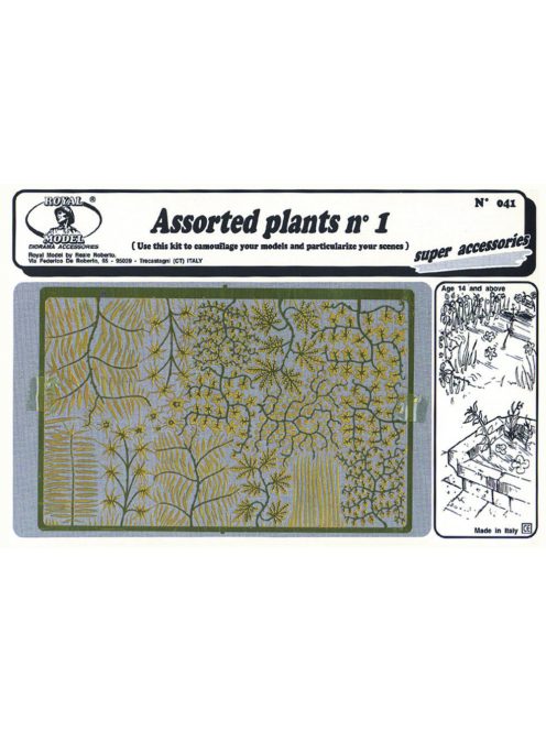 Royal Model - Assorted plants n.1