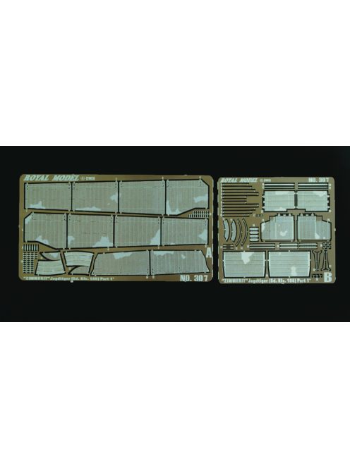 Royal Model - Scraped Zimmerit Jagdtiger Part 1 (for Dragon kit)