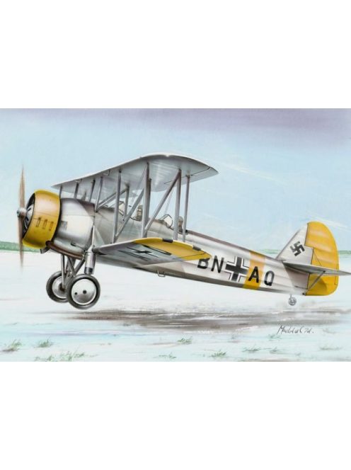 RS Models - Plastikový model letadla 1/72 Praga E-241 Luftwaffe 3 decal v. for Luftwaffe