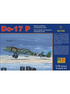   RS Models - Plastikový model letadla 1/72 Dornier 17 P  4 decal v. for Luftwaffe