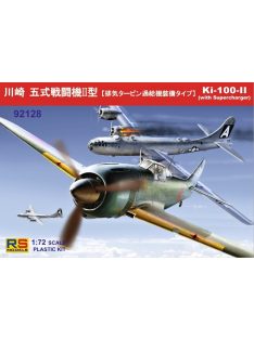   RS Models - 1/72 Ki-100 II Turbocharger - 3 decal v. for Japan, GB