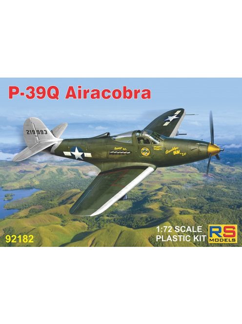 RS Models - Plastikový model letadla 1/72 P-39Q Airacobra 4 decal v. for USA, SSSR