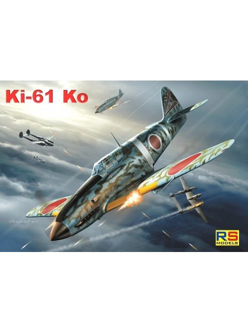 RS Models - Plastikový model letadla 1/72 Ki-61 I Ko 3 decal v. for Japan