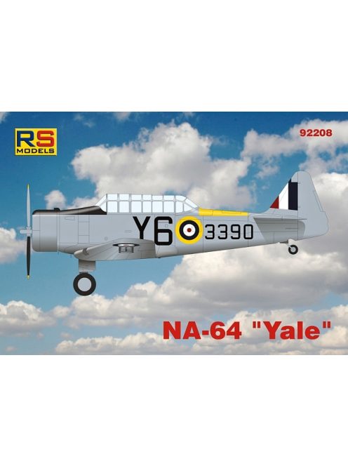 RS Models - Plastikový model letadla 1/72 NA-64 "Yale" 4 decal v. for Canada