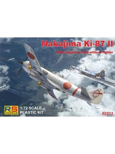   RS Models - Plastikový model letadla 1/72 Nakajima Ki-87-II 3 decal v. for Japan, GB