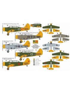   RS Models - Plastikový model letadla 1/72 NAA-57 "Luftwaffe" 5 decal v. for Luftwaffe