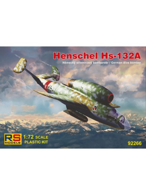 RS Models - Plastikový model letadla 1/72 Henschel Hs-132A