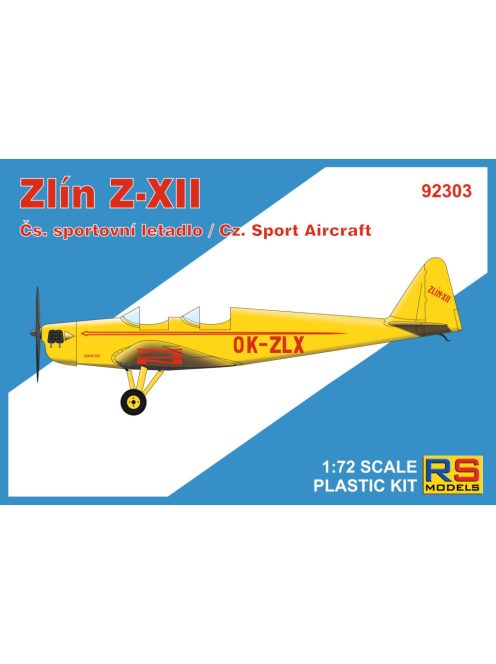 RS Models - 1/72 Zlin-XII open