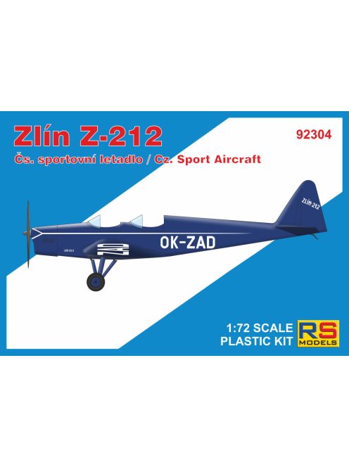RS Models - 1/72 Zlin Z-212