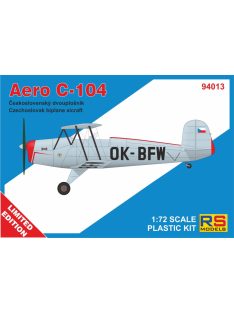 RS Models - 1/72 Aero C-104 - 2 decal v. for Czechoslovakia