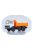 Russiantrucks - Maz-5551 Dump Truck (Old Version) /White-Orange/ - Russian Trucks